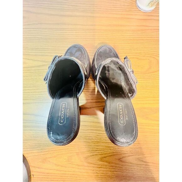 Coach Jodey signature clog heels | 7.5 - Picture 3 of 7